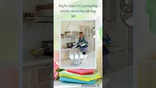Pumping and Cleaning with Freemie  #breastfeeding #breastpump #wearablepump
