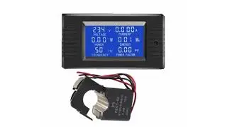 PZEM-022 Open and Close CT 100A AC Digital Display Power Monitor Meter Voltmeter Ammeter Frequency