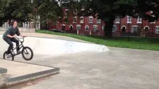 Walter Greenwood hop barspin out of bank