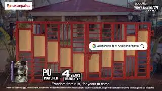 Asian Paints Apcolite Rust Shield PU Enamel | ನಿಮ್ಮ ಗೌರವಕ್ಕೆ ಯಾವುದೇ ದಕ್ಕೆಯಾಗದಿರಲಿ | Kannada | 06secs