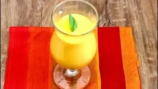 Mango Lassi Recipe Using Mango Pulp