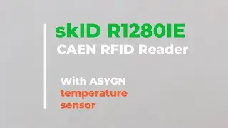 CAEN RFID skID portable reader supports ASYGN passive sensor chips.
