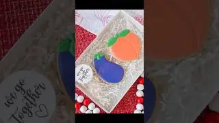 Valentine&rsquo;s Day cookie scrape and re-decorate #cookies #royalicing #relaxingvideo #satisfyingvideo