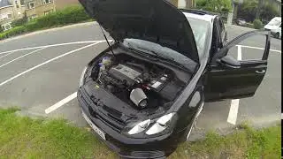 VW Golf GTI 6 K&N Cold Air Intake Sound