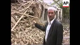 CHECHNYA: RUSSIAN FORCES BOMB CHECHEN VILLAGES