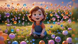 Bees in the Bubble Bazaar 🐝✨ | Kids Fantasy Song | Learn Colors in a Gentle Market Play