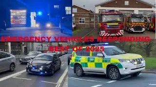 BEST OF POLICE, FIRE AND AMBULANCE SERVICE RESPONDING- 2025 ( London and Isle of Wight )