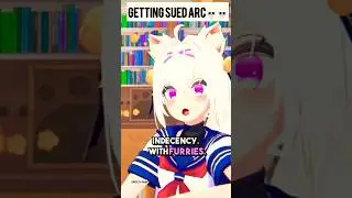 Filian Tells Layna She&rsquo;s Getting SUED?! 💼💀 | #Filian #VTuber #Shorts #trending