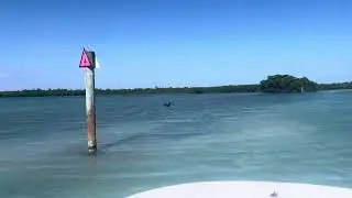 Florida keys Marvin key cut low tide