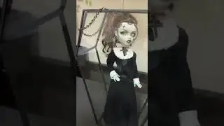 Monster high dolls repaint Halloween custom 2022#monsterhigh #draculaura #halloween