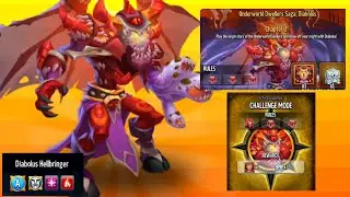 Monster Legends - My New Ancestors Monster Diabolus Bringer In Underworld Dwellers Saga Dungeon 