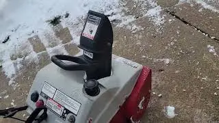 This Single stage two-stroke MTD snowblower was FREE! (Got it running and operating in an hour)