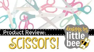 Sewing / Embroidery Product Review Video: Scissors! by Designs by Little Bee