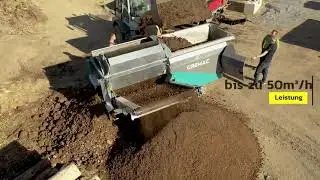 Gremac Trommelsiebanlage Gremac e1 Radmobil (VERKAUFT)