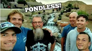 Pondless Waterfall! Water Feature Phenomenon TOTALLY  Transforms Backyard!