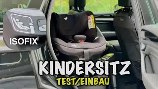 Joie i-Spin 360 E Thunder Kindersitz &ndash; ISOFIX Einbau erkl&auml;rt 🚗 | Perfekt f&uuml;r VW & Co.