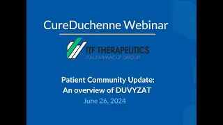 ITF THERAPEUTICS| DUVYZAT Update