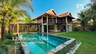 3 Bedroom Luxury Villa - Sambour, Siem Reap | IPS Cambodia