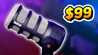 The BEST Streaming Mic Under $100? (Rode PodMic 