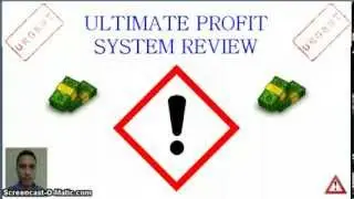 Ultimate Profit System Review - Should You Buy Ultimate Profit System?
