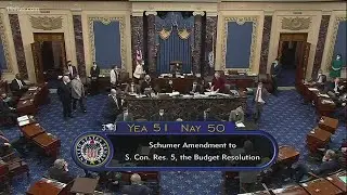 Senate takes step toward stimulus checks with budget maneuver