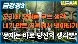꼬리에 꼬리를 무는 생각ㅣ잠을 잘수가 없는 당신에게ㅣ모든것이 당신이 만든 허상이다ㅣ고민과 집착으로 깨질 것 같은 두통 탈출 하는 법ㅣ금강경과 심리학 적용 실화 사연ㅣ불면치료