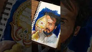 HAPPY75th BIRTHDAY THALAIVA #rajinikanth   #padayappa #art #acrylicpainting #padaiyappa #valaikaapu