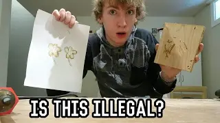 Wood Burning On PAPER!?!?