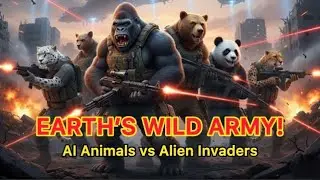 Earth&rsquo;s Wild Army: AI Animals vs Alien Invaders