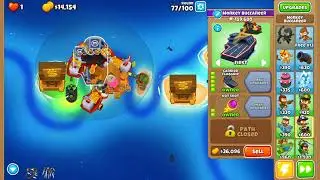 Bloons TD 6 - UPDATED Impoppable - Spice Islands - No Monkey Knowledge, Continues and Powers (31.2)