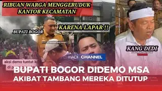 TAMBANG DITUTUP AKIBATNYA WARGA KELAPARAN TIDAK ADA PEMASUKAN 