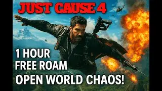 Just Cause 4 - 1 Hour Open World Roam Across the Map