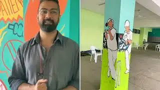 Painting a story at SIX by Srishti Manipal Institute of Art