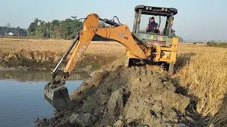 Case Backhoe Loader Working For old pool Construction || Case 851 Ex || Backhoe ||