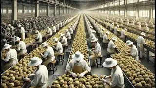 Inside a Mega Factory Processing Millions of Custard Apples