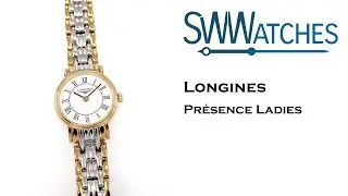 Longines Pr&eacute;sence L4.219.2 Ladies 20mm White Dial Two Tone Roman L4.219.2.11.7