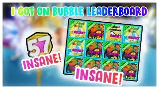 I made it on the BUBBLE LEADERBOARD in this BGS remake (Bubble Gum Mayhem)!!!
