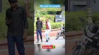 Hit and run prank 😂(part-2) #funny #pranks #shorts #shortvideo #prankinindia #jaipurentertainment