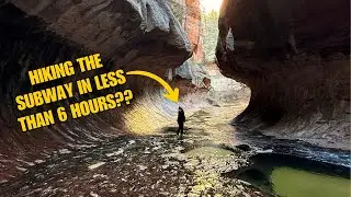 The COMPLETE Guide: How to Hike The Subway (Bottom-Up) Zion National Park