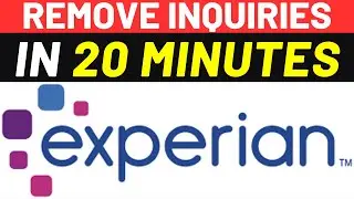 Experian 20 Minute Hard Inquiry Removal Hack