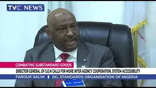 [WATCH] Director-General of SON calls for more inter-agency cooperation, System accessibility