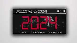 1 Minute Countdown Timer | Happy New Year 2024