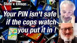 Не стоит ожидать сохранения конфиденциальности PIN-кода, если полиция увидит, как вы его вводите.