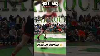 Bro must be so strong - One arm slam 😳 #wrestling #strong