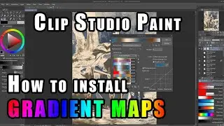 Как установить пакет Gradient Map в CSP