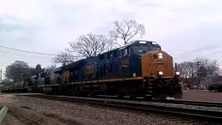CSX 3406 leads YN3b Gevo trio on WB grain