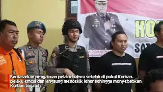 Gerak Cepat Polres Kotabaru Ungkap Kasus Pembunuhan Penemuan Mayat Dalam Gorong-Gorong
