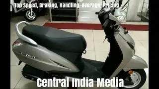 Honda Activa 5G | Best Selling Scooter | Review | Test Drive | Top Seed | Braking | Hindi