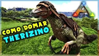 Como Domar THERIZINOSSAURO no ARK: SURVIVAL EVOLVED!