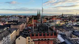 Helsinki Ullanlinna & Punavuori (Erottaja Fire Station, Johanneksen kirkko),  DJI Mini 5 Pro